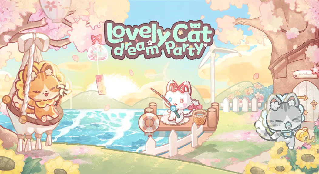 Lovely cat dream party (Лавли кэт дрим пати) [МОД Бесконечные деньги] Screenshot 5