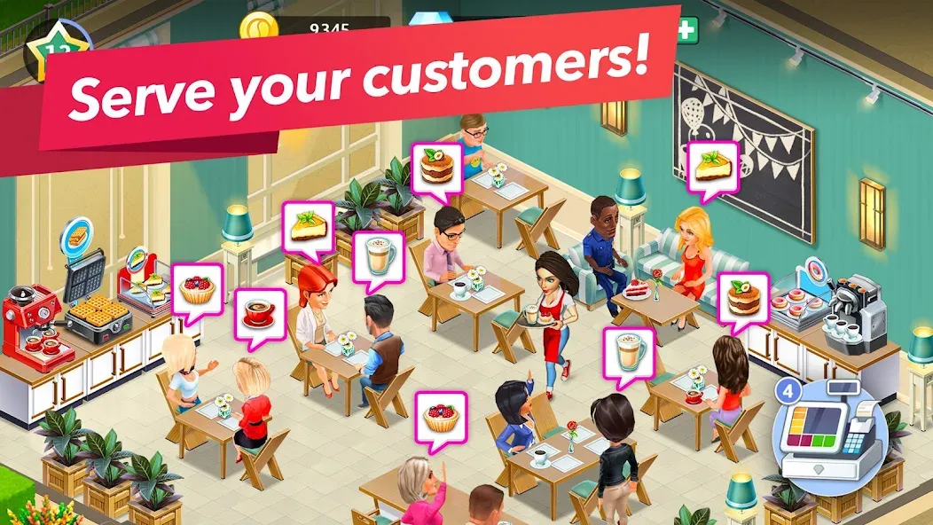 My Cafe — Restaurant Game [МОД Меню] Screenshot 3