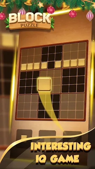 Wood Block Puzzle - Wood crush (Вуд Блок Пазл) [МОД Unlimited Money] Screenshot 1