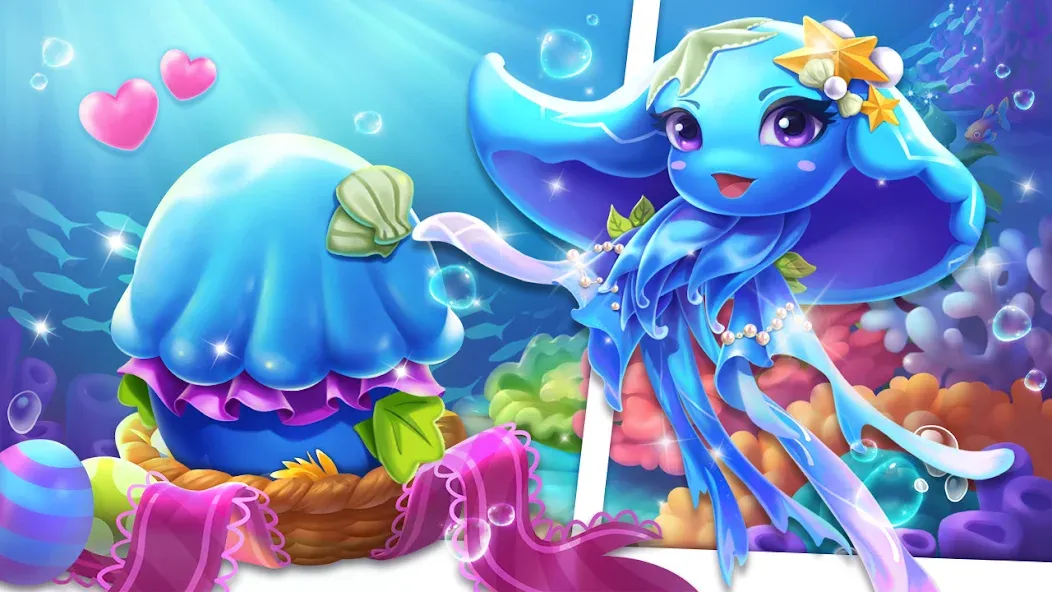 Merge Seatopia:Merge 3 Puzzles [МОД Меню] Screenshot 1