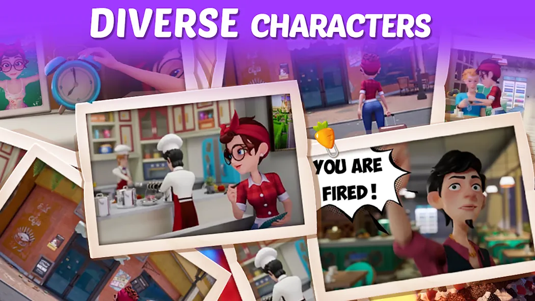 Merge Cooking:Theme Restaurant [МОД Mega Pack] Screenshot 1