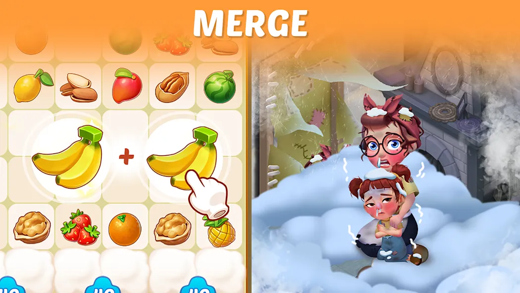 Merge Cooking:Theme Restaurant [МОД Mega Pack] Screenshot 2