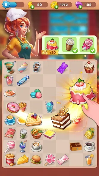 Grand Inn Story (Мердж Лав) [МОД Много монет] Screenshot 2