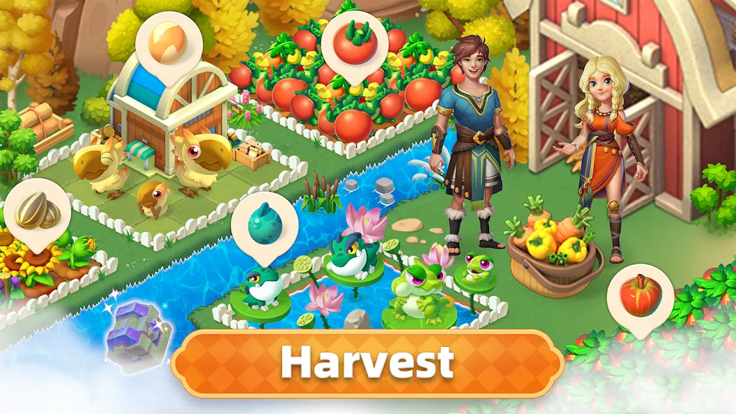 Merge Legends: Dragon Island (Мердж Легендс) [МОД Бесконечные деньги] Screenshot 4