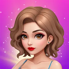 Взломанная Merge Lover: Story & Makeover (Мердж Ловер)  [МОД Все открыто]