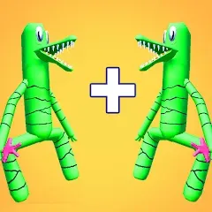 Взломанная Merge Monster Squad (Мердж Рейнбоу)  [МОД Бесконечные деньги]