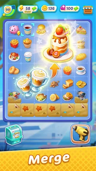 Gossip Harbor®: Merge & Story (Госсип Харбор) [МОД Много монет] Screenshot 4