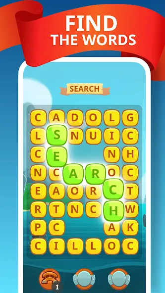 Word Treasure Hunt [МОД Mega Pack] Screenshot 1