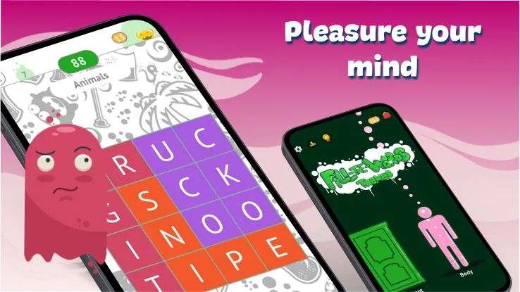 Fill The Words: Themes search [МОД Много монет] Screenshot 4