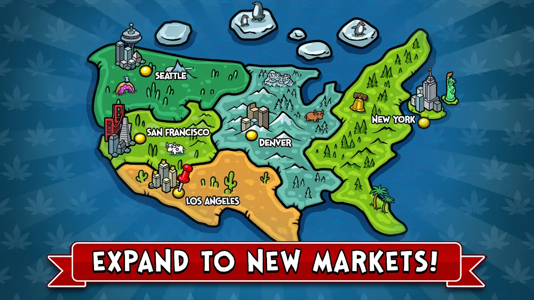 Weed Inc: Idle Tycoon (Уид Инк) [МОД Mega Pack] Screenshot 5
