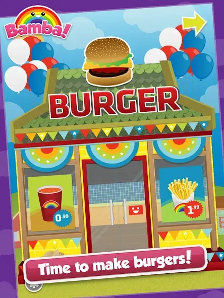 Bamba Burger (Бамба Бургер) [МОД Много денег] Screenshot 1