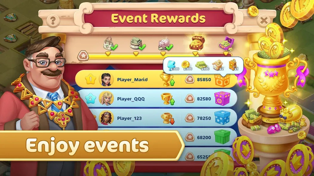 Merge County® (Мердж Каунти) [МОД Много монет] Screenshot 5