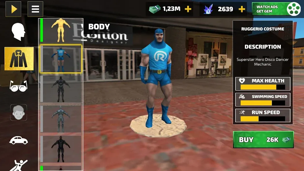 Rope Hero: Vice Town (Роуп Хиро) [МОД Все открыто] Screenshot 1