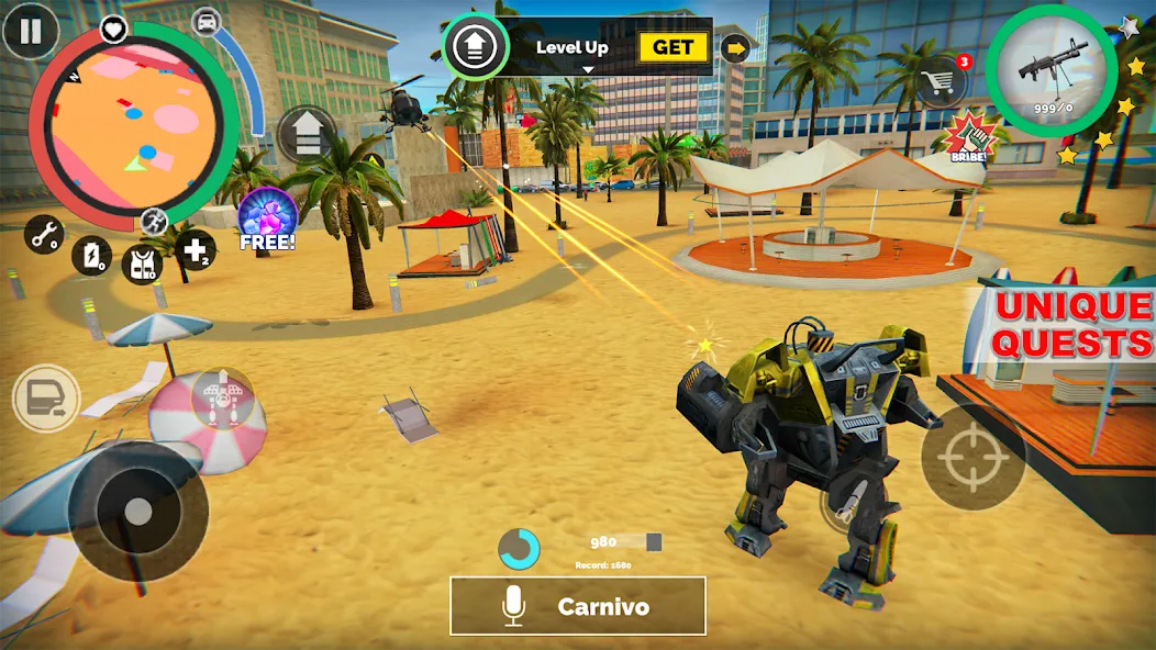 Vegas Crime Simulator (Вегас Криминальный Симулятор) [МОД Бесконечные монеты] Screenshot 5