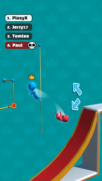 Run Race 3D — Fun Parkour Game (Ран Рейс 3Д) [МОД Много монет] Screenshot 3