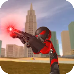 Скачать взломанную Stick Rope Hero 2 (Стикман Роуп Хиро 2)  [МОД Меню]