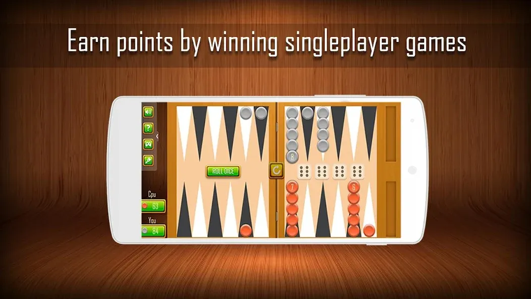 Backgammon board game - Tavla [МОД Бесконечные монеты] Screenshot 5