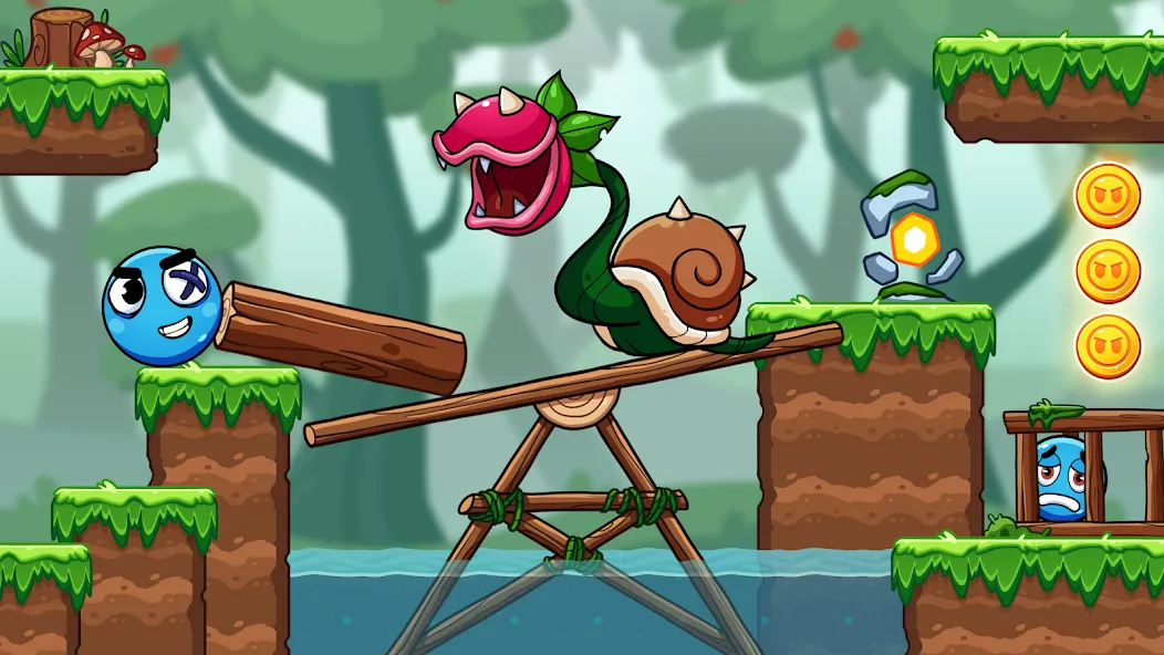 Ball V - Red Boss Challenge (Балл В) [МОД Unlocked] Screenshot 5