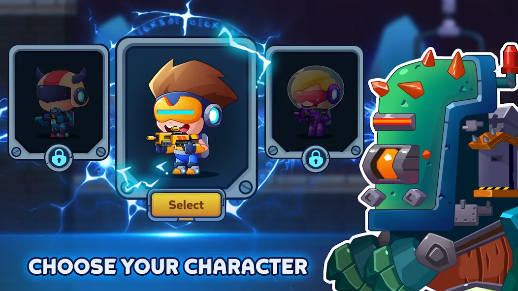 Metal Gun - Cyber Soldier (Метал Ган) [МОД Unlocked] Screenshot 5