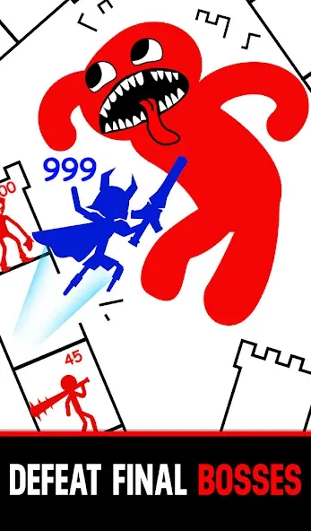 Stick Hero: Mighty Tower Wars (Стик Хиро) [МОД Все открыто] Screenshot 5