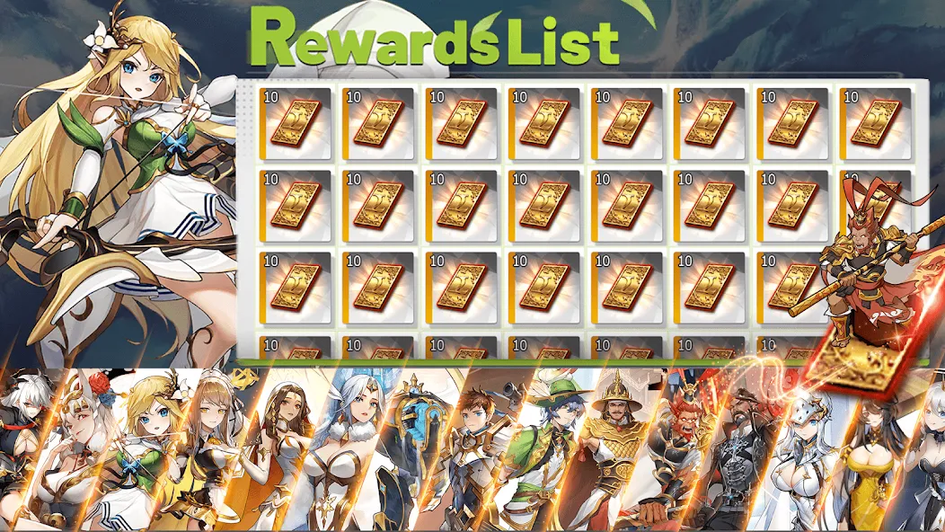 Eternal Heroes : 1088 Draw (Итрнал Хироес) [МОД Mega Pack] Screenshot 1