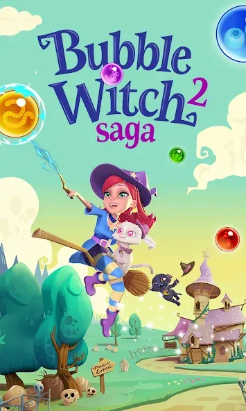 Bubble Witch 2 Saga (Бабл Витч 2 Сага) [МОД Меню] Screenshot 5