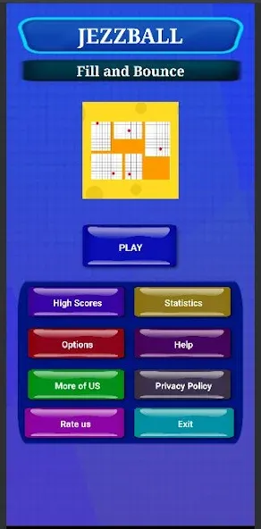 JezzBall: Fill and Bounce (ДжеззБолл Реллена и Ребота) [МОД Mega Pack] Screenshot 1