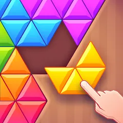 Взлом Triangles & Blocks (Полиблок)  [МОД Все открыто]