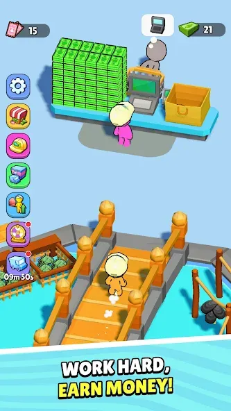 My Fish Mart: Idle Tycoon Game (Мой рыбный магазин) [МОД Все открыто] Screenshot 4