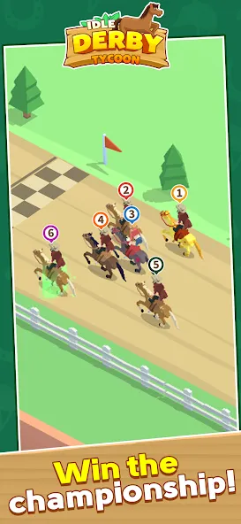 Idle Derby Tycoon (Айдл Дерби Тайкун) [МОД Много денег] Screenshot 2