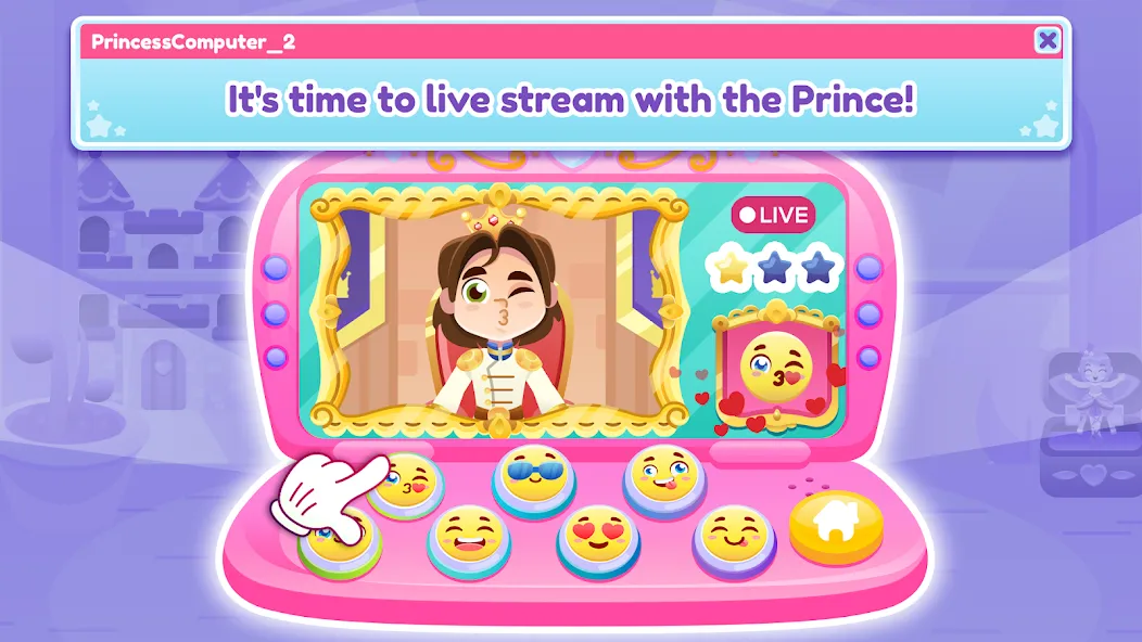 Princess Computer 2 Girl Games [МОД Много денег] Screenshot 3
