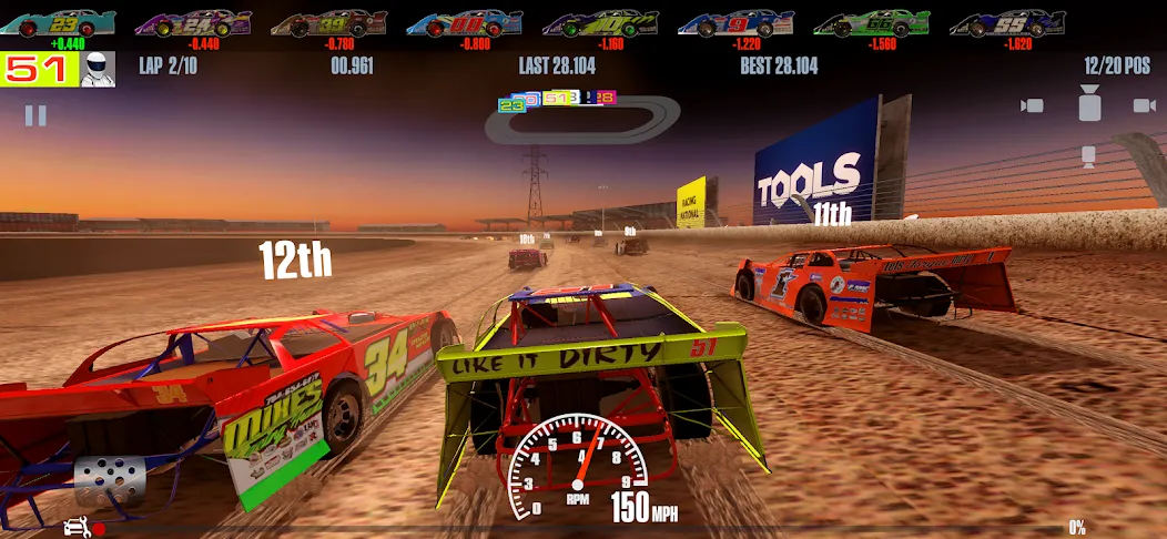 Stock Car Racing (ток Кар Гонки) [МОД Бесконечные монеты] Screenshot 2