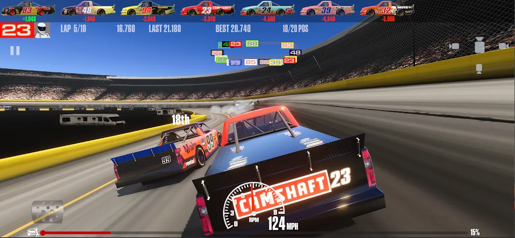 Stock Car Racing (ток Кар Гонки) [МОД Бесконечные монеты] Screenshot 3