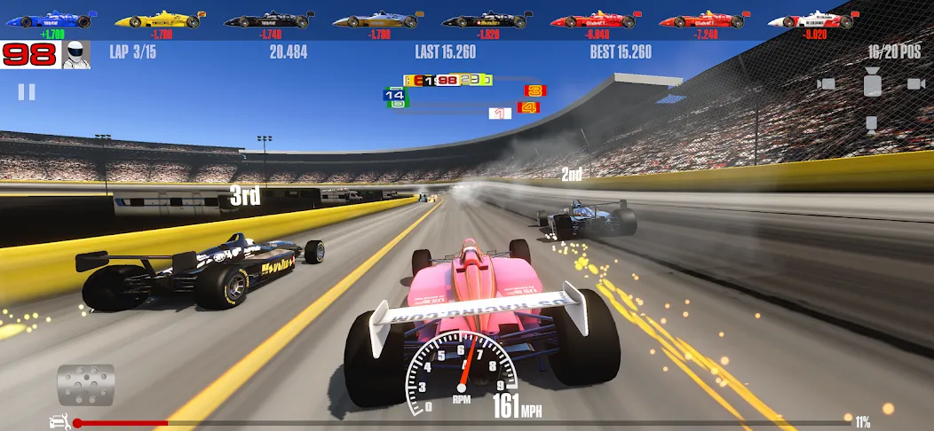 Stock Car Racing (ток Кар Гонки) [МОД Бесконечные монеты] Screenshot 4