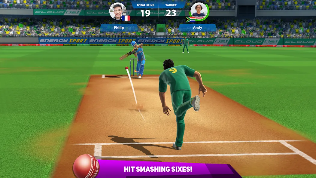 Cricket League (Крикет Лига) [МОД Бесконечные монеты] Screenshot 2