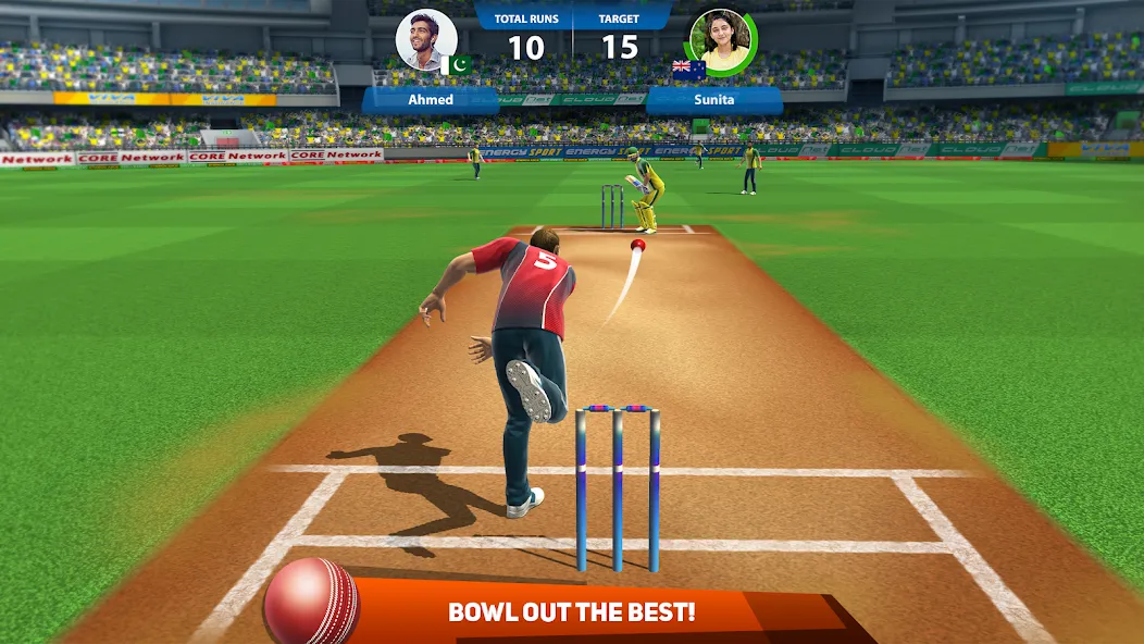 Cricket League (Крикет Лига) [МОД Бесконечные монеты] Screenshot 3