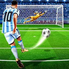 Скачать взломанную Football Strike: Online Soccer (Футбольный забастовка)  [МОД Unlimited Money]