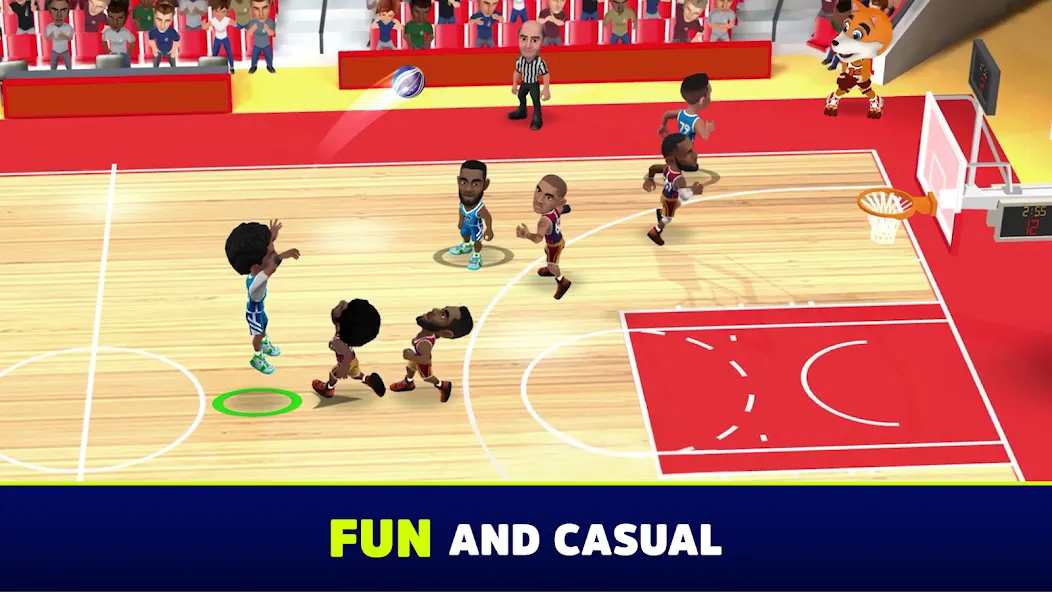 Mini Basketball (Мини баскетбол) [МОД Много денег] Screenshot 1