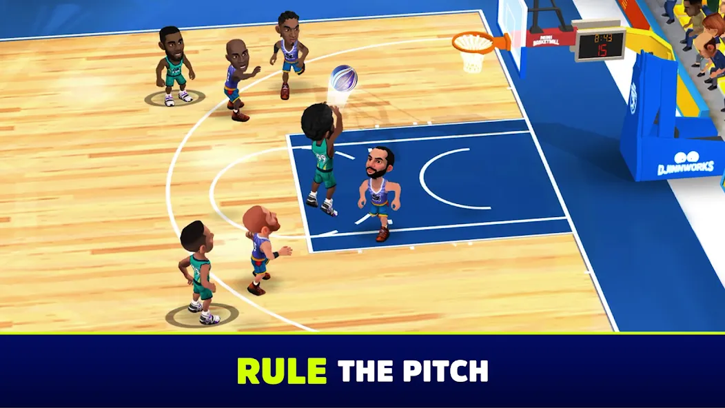 Mini Basketball (Мини баскетбол) [МОД Много денег] Screenshot 2