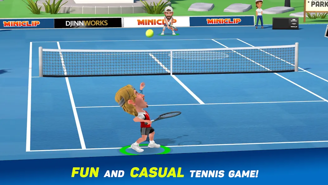 Mini Tennis: Perfect Smash (Мини Теннис) [МОД Mega Pack] Screenshot 1