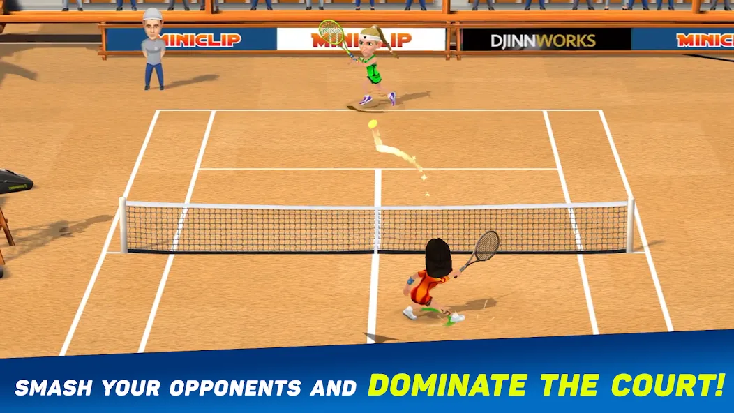 Mini Tennis: Perfect Smash (Мини Теннис) [МОД Mega Pack] Screenshot 2
