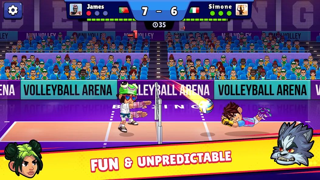 Volleyball Arena: Spike Hard (Волейбольная арена) [МОД Mega Pack] Screenshot 2