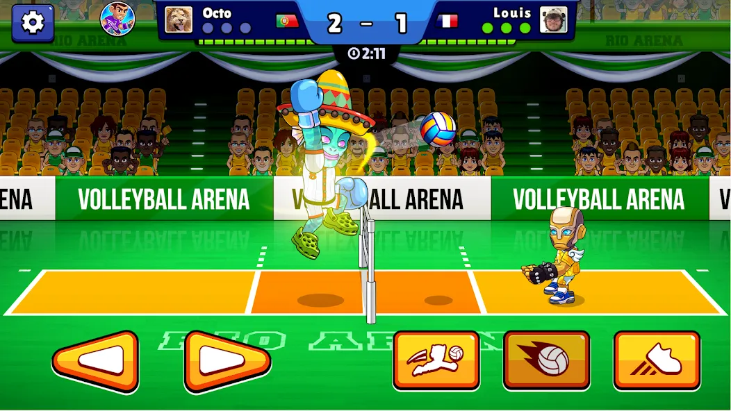 Volleyball Arena: Spike Hard (Волейбольная арена) [МОД Mega Pack] Screenshot 3
