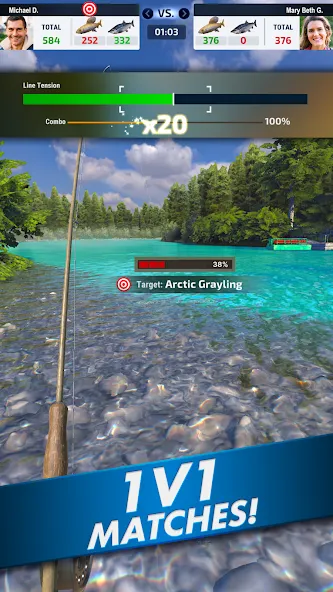 Ultimate Fishing! Fish Game [МОД Меню] Screenshot 2