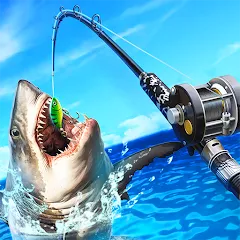Взломанная Ultimate Fishing! Fish Game  [МОД Меню]