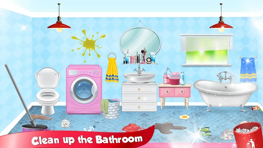 Girl Doll House Design & Clean [МОД Меню] Screenshot 2