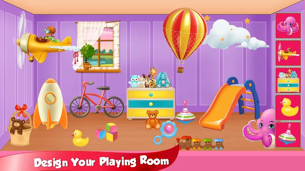 Girl Doll House Design & Clean [МОД Меню] Screenshot 3