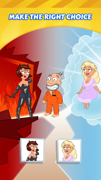 Save the Guy: Funny Choice (Сэйв зэ Гай) [МОД Много денег] Screenshot 3