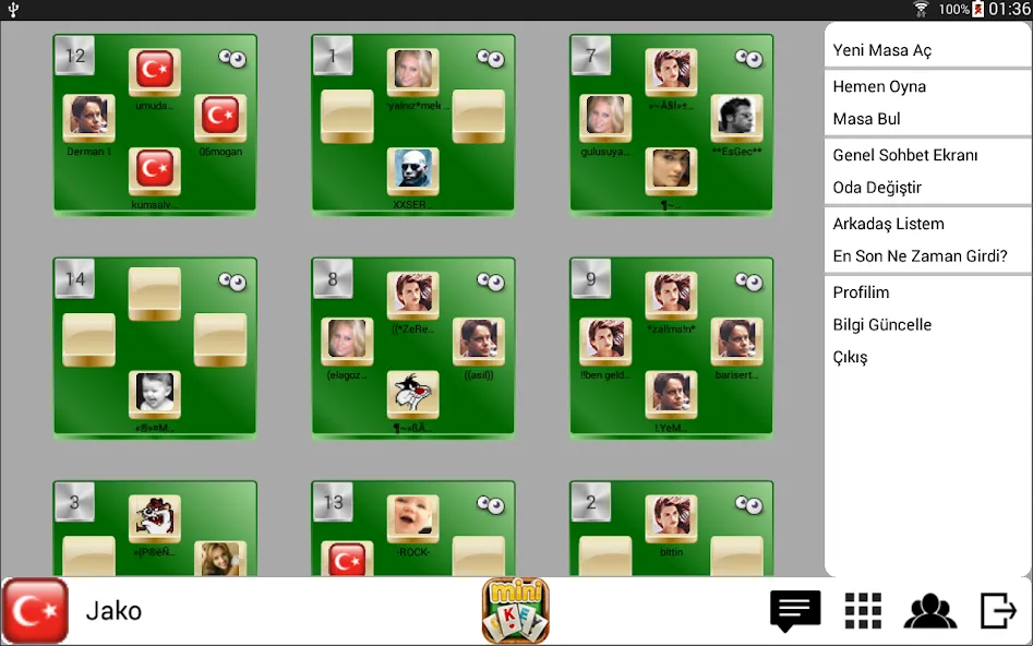 mini101 Online 101, Okey ve 51 [МОД Menu] Screenshot 3