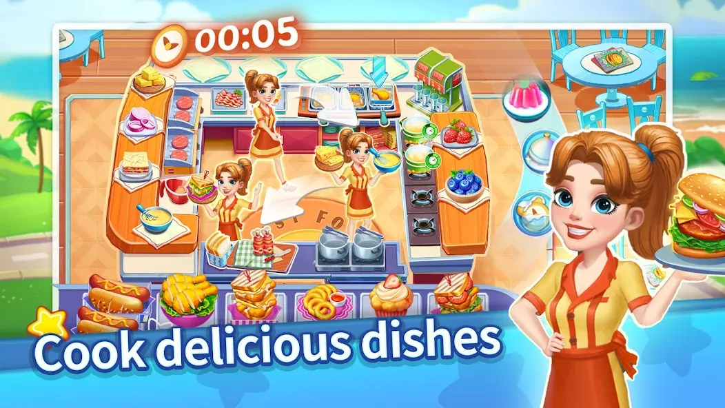 Cooking Master Adventure Games (Кукинг Мастер) [МОД Unlimited Money] Screenshot 1